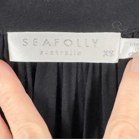 Seafolly Ladder Detail Black Dress Size XS - Picture 8 of 11